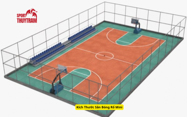Kích Thước Sân Bóng Rổ Mini