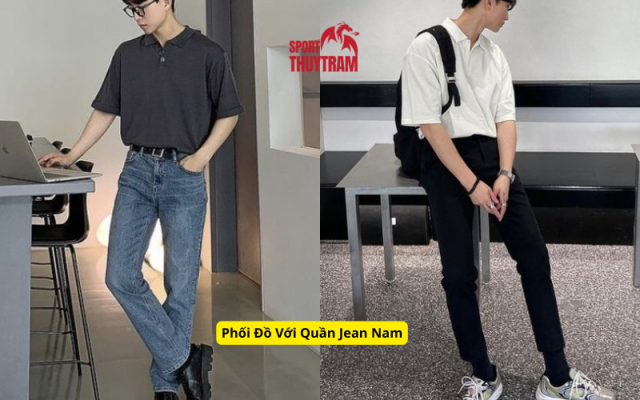 Phối Đồ Với Quần Jean Nam