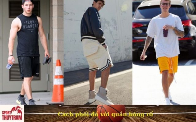 Cách phối đồ với quần bóng rổ