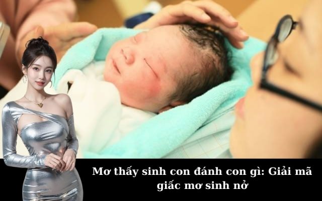 Mơ thấy sinh con đánh con gì: Giải mã giấc mơ sinh nở